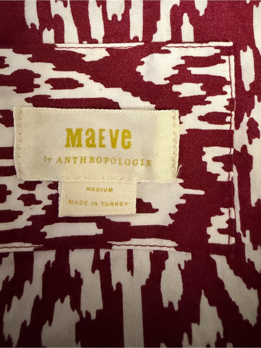 Anthropologie|Maeve|Bettina Dress|Ikat - Picture 3 of 7